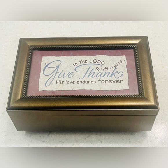 Like New! Jewelry & Trinket Music Box. Amazing Grace 🎶 Customizable Cover Image - Picture 8 of 8